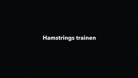 Hamstrings trainen - VOLNUTRITION