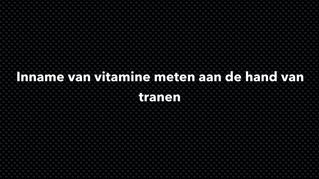 Inname van vitamine meten aan de hand van tranen - VOLNUTRITION